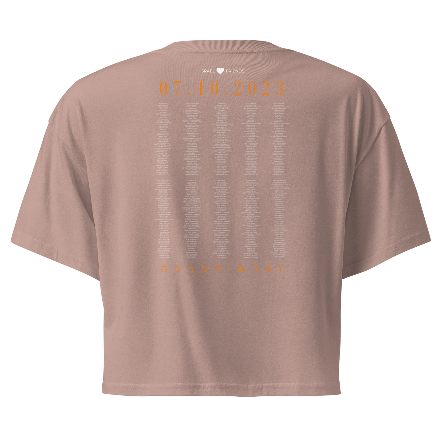 The Nova Festival Tribute Tee w/ Names Crop