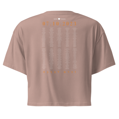 The Nova Festival Tribute Tee w/ Names Crop