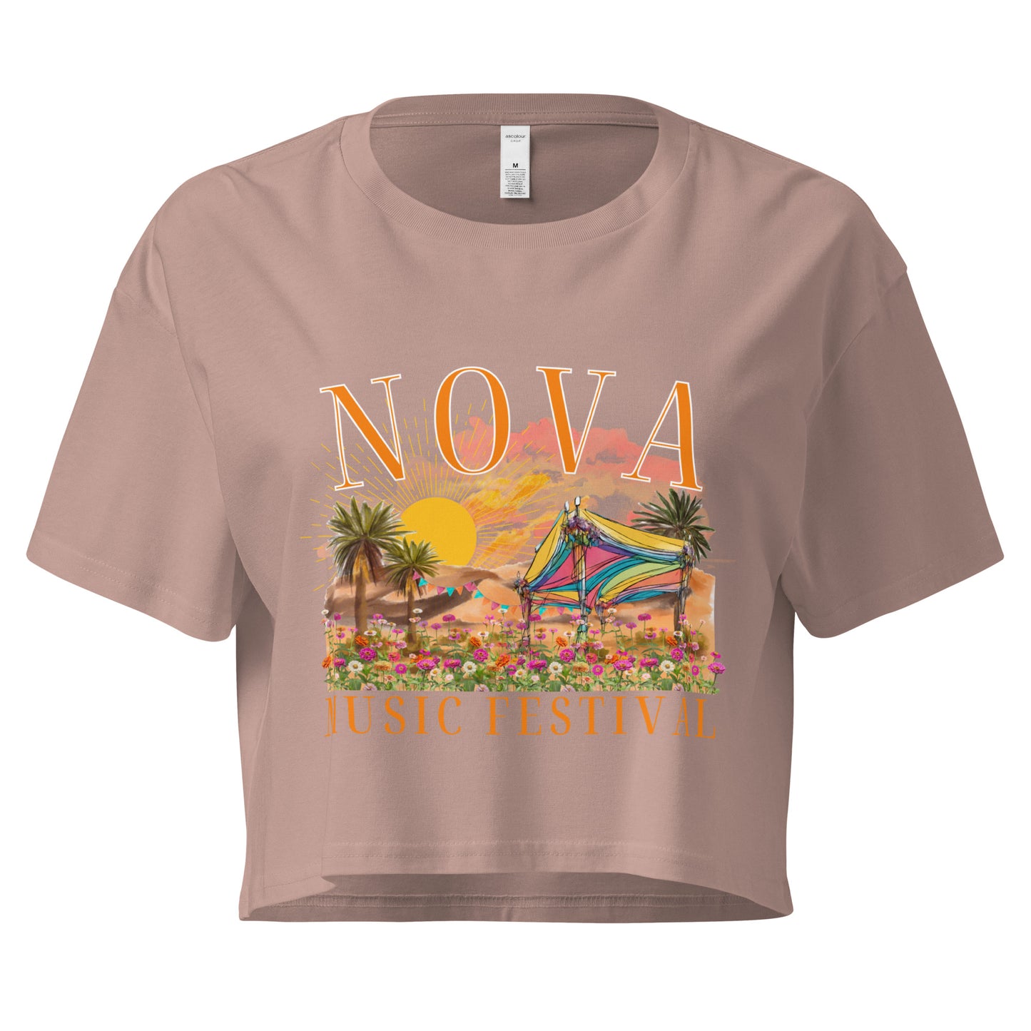 The Nova Festival Tribute Crop Tee w/ Names