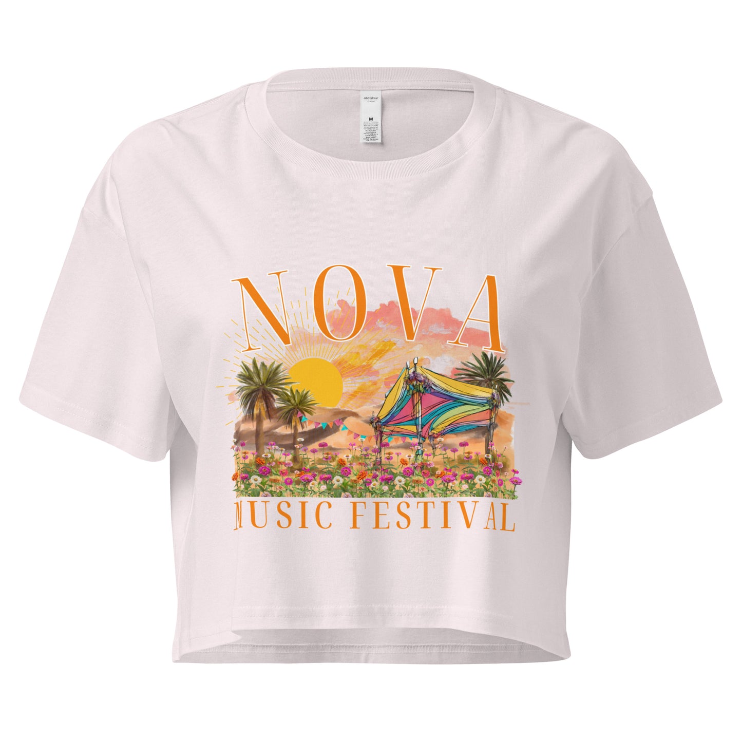 The Nova Festival Tribute Crop Tee w/ Names