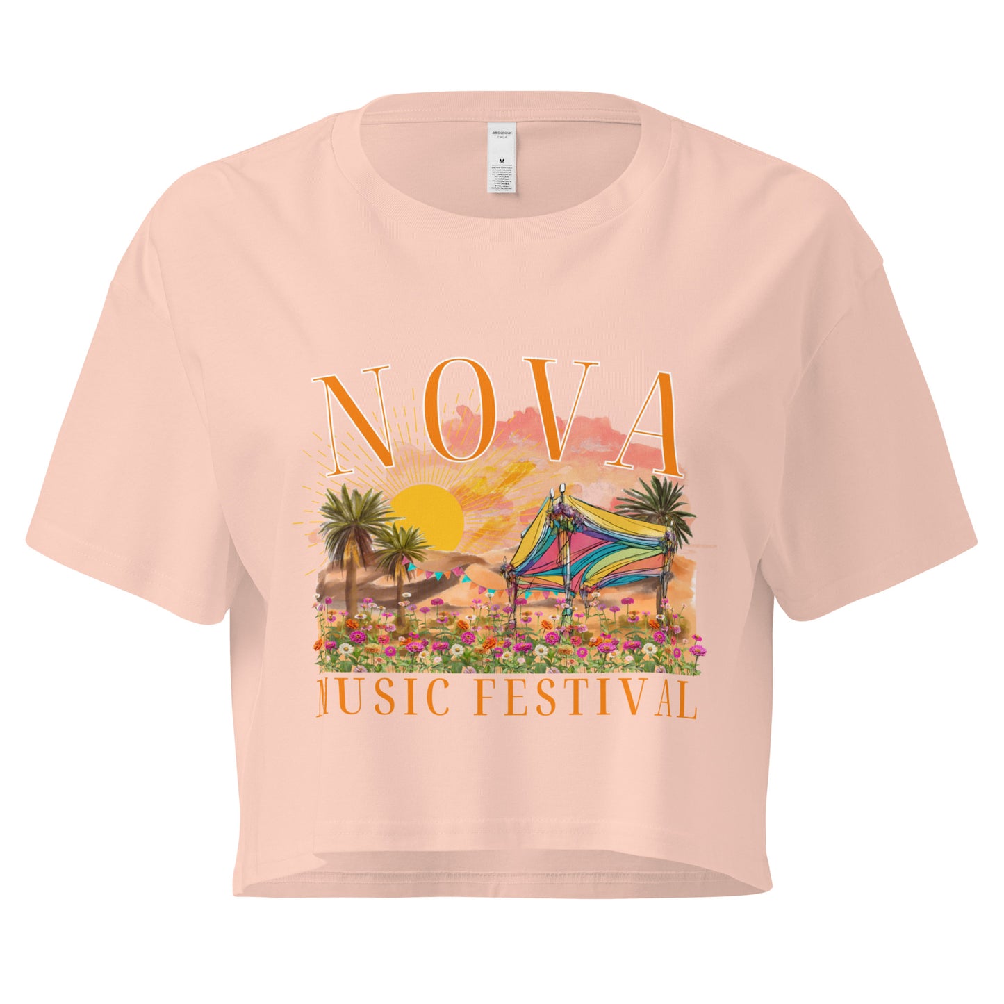 The Nova Festival Tribute Crop Tee w/ Names