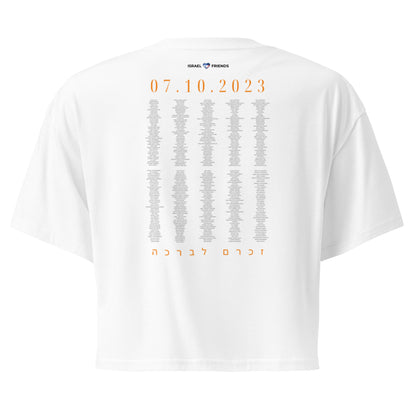 The Nova Festival Tribute Crop Tee w/ Names