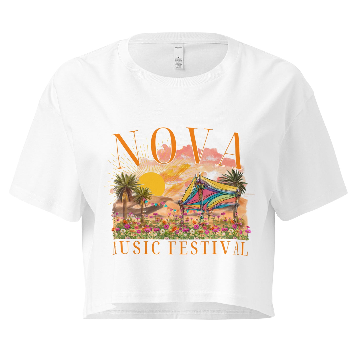 The Nova Festival Tribute Crop Tee w/ Names