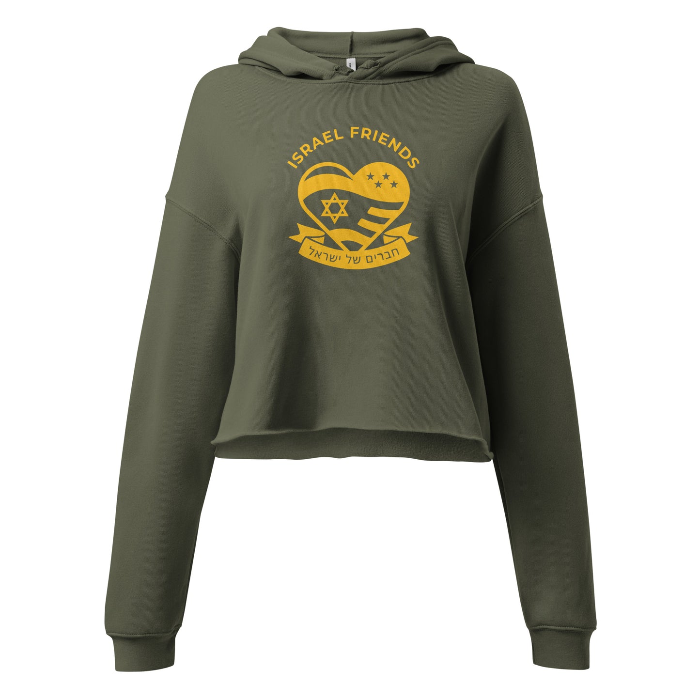 IDF-Inspired Crop Hoodie